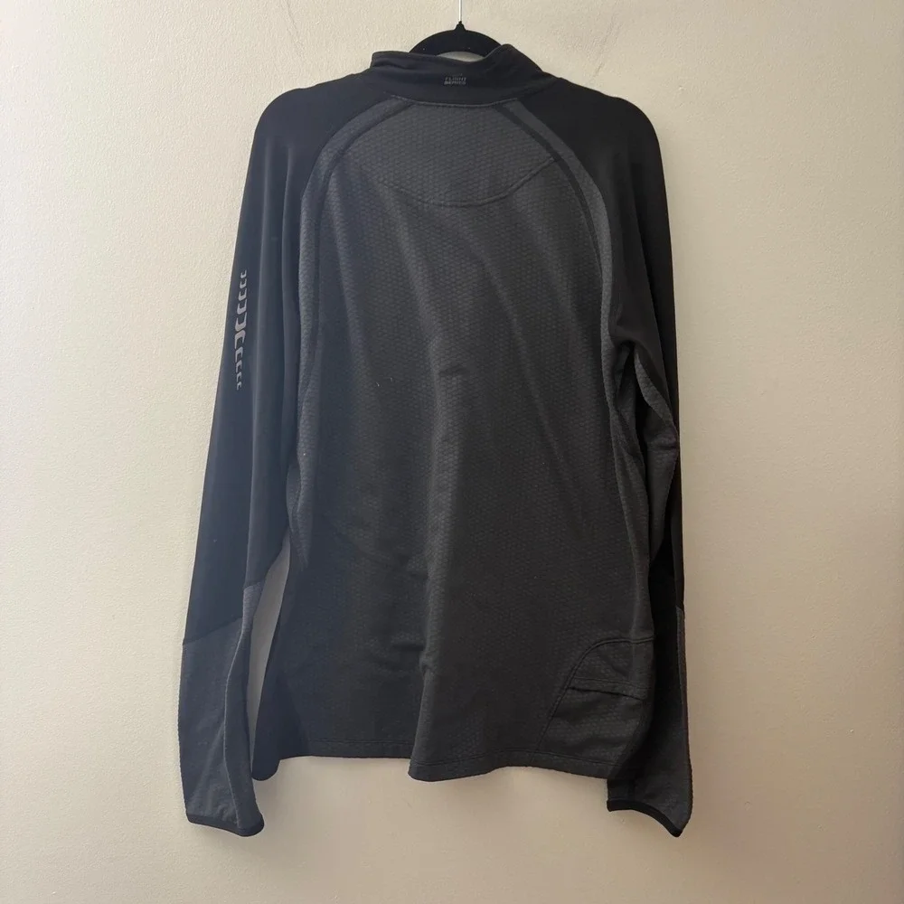 The North Face Flight Series Mens XL Black Quarter Zip Running Pullover Top